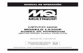 SERIE MODELO LS300P - Multiquip Inc