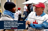 Estrategia Nacional de la Cruz Roja Colombiana Población ...
