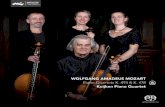 WOLFGANG AMADEUS MOZART Piano Quartets K. 493 & K. …