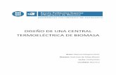 DISEÑO DE UNA CENTRAL TERMOELÉCTRICA DE BIOMASA