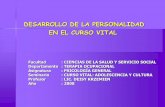 DESARROLLO DE LA PERSONALIDAD EN EL CURSO VITAL