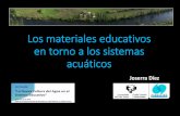 Los materiales educativos en torno a los sistemas acuáticos