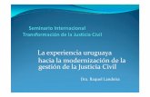 La experiencia uruguaya hacia la modernización de la ...