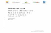 Análisis del estado actual de las cadenas de café y cacao