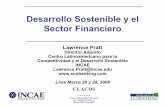 Desarrollo Sostenible y el Sector Financiero