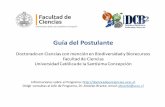 Guía del Postulante - Inicio - Doctorado en Ciencias ...