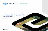 Máster en Ingeniería y gestión ambiental - BECAS EADIC