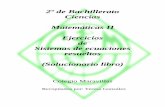 2º de Bachillerato Ciencias Matemáticas II Ejercicios de ...