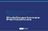 Bibliografía Peruana 2019 Publicaciones Periódicas