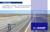 Obras Línea alta velocidad Madrid - Barcelona
