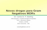 Novas drogas para Gram Negativos MDRs