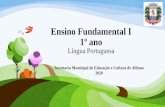 Ensino Fundamental I 1º ano - Secretaria de Educaçao de ...