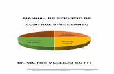 MANUAL DE SERVICIO DE CONTROL SIMULTÁNEO