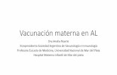 Vacunación materna en AL - Sabin