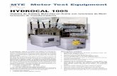 HYDROCAL 1005 - vimelec.com.ar