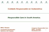 Cuidado Responsable en Sudamérica Responsible Care in ...