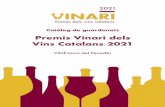 Premis Vinari dels Vins Catalans 2021
