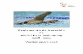 Reglamento de Natación de World Para Swimming 2018 - …