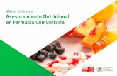Máster Online en Asesoramiento Nutricional en Farmacia ...