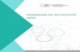PROGRAM DE ACTIVITATE 2020 - asfromania.ro