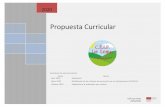 1. Propuesta Curricular - Castilla-La Mancha