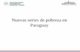 Nuevas series de pobreza en Paraguay