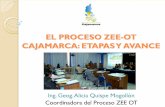 EL PROCESO ZEE-OT CAJAMARCA: ETAPAS Y AVANCE
