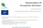 Governance of Ecosystem Services - aieaa.org