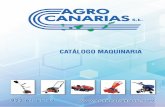 CATÁLOGO MAQUINARIA - Agro canarias S.L