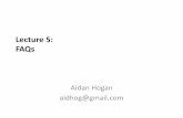 Lecture 5: FAQs - Aidan Hogan