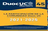 LA PARTICIPACIÓN DE LA COMUNIDAD Duoc UC