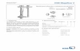 Manual de Servicio KSB Megaflow V