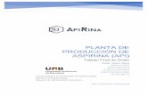 Planta de Producción de Aspirina (API)