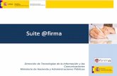 Suite @firma - administracionelectronica.gob.es
