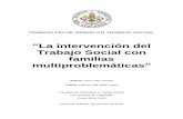 “La intervención del Trabajo Social con familias ...