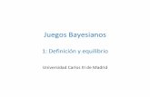 Juegos Bayesianos - UC3M