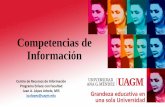Competencias de Información - UAGM