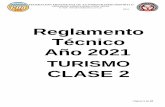 Reglamento Técnico Año 2021