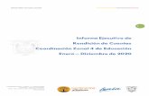 Informe Ejecutivo de Rendición de Cuentas Coordinación ...