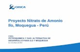 Proyecto Nitrato de Amonio Ilo, Moquegua - Perú
