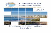Caloundra SHS Enrolment Form
