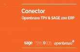 Openbravo TPV & SAGE 200 ERP Conector