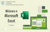 Bitácora 4 Microsoft Excel