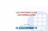 LOS RANKINGS DE UNIVERSIDADES