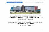 PLAN DE PREVENCION Y REDUCCION DEL RIESGO DE DESASTRES ...