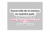 Resumen Música Alexxa Figueroa 3° D