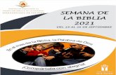 SEMANA DE LA BIBLIA 2021 - pastoralyucatan.org.mx