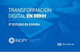 TRANSFORMACIÓN DIGITAL EN RRHH - incipy.com