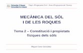MECÀNICA DEL SÒL I DE LES ROQUES - RUA: Principal