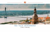 Riga - Tallín - San Petersburgo